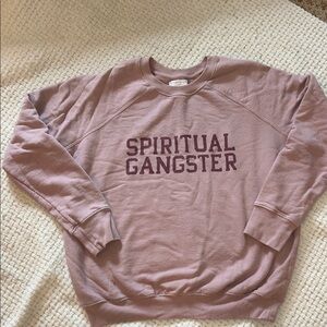 Bloomingdale's Lavender Crewneck Sweater